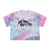 Women's Tie-Dye Crop Tee - Live Love Lift