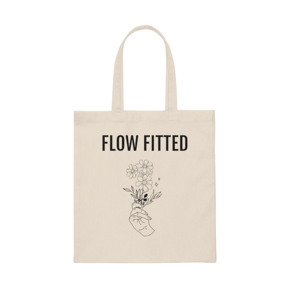 Canvas Tote Bag - FLOW FITTED