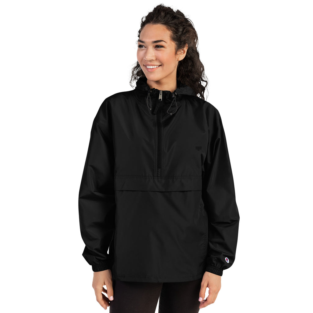 Embroidered Champion Packable Jacket – Coast Gravity Park