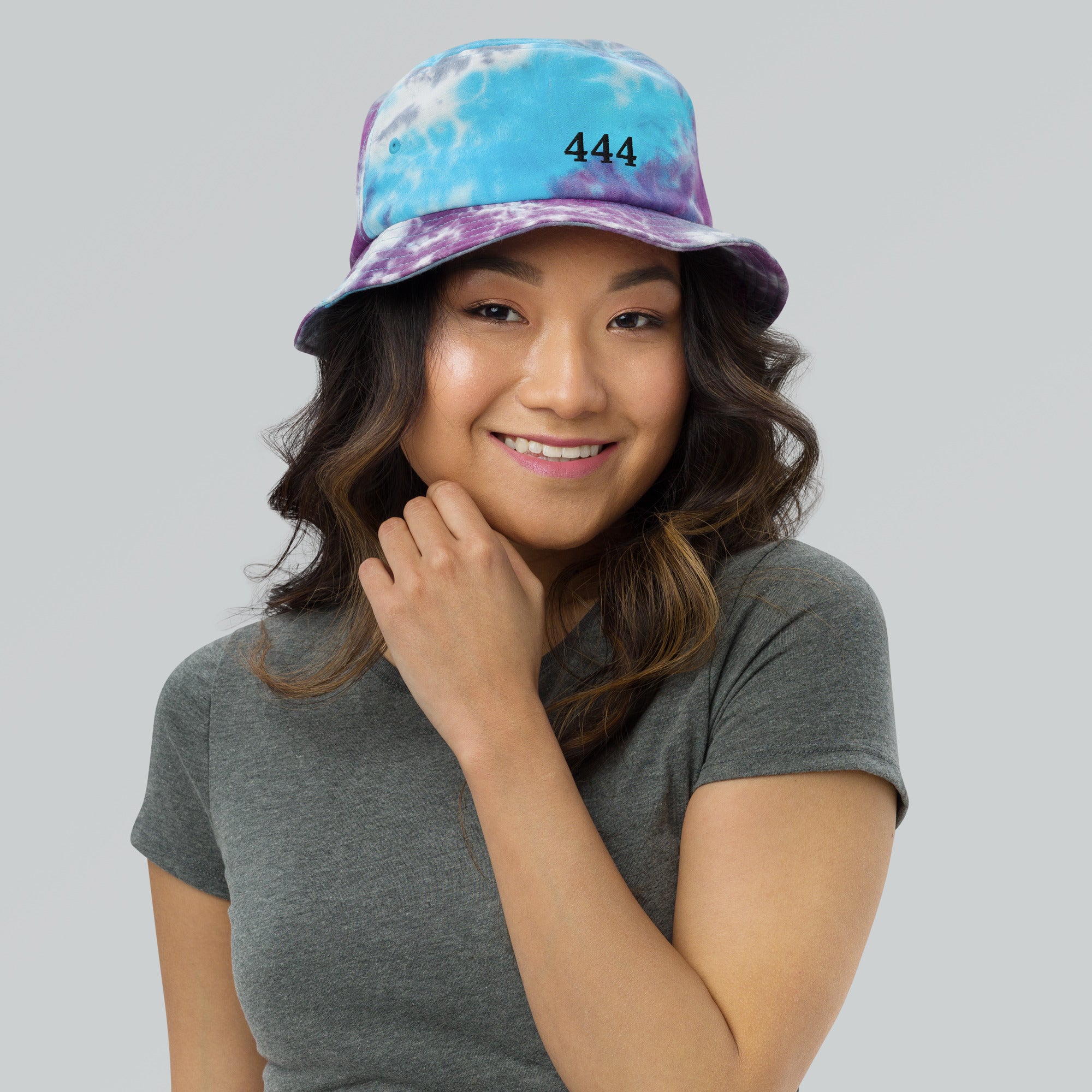 Tie-dye bucket hat - Angel Number 444